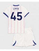 Chelsea Romeo Lavia #45 Alternativní dres pro děti 2026-27 Krátký Rukáv (+ trenýrky)